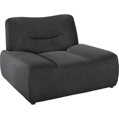 DOMO collection Cesena Sessel - Struktur fein Stoff, anthrazit DOMO collection Cesena Sessel - Struktur fein Stoff, anthrazit