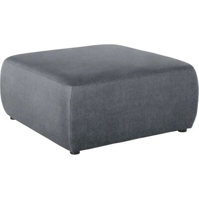 Domo Collection Cesena Grau Chenille Hocker Domo Collection Cesena Grau Chenille Hocker