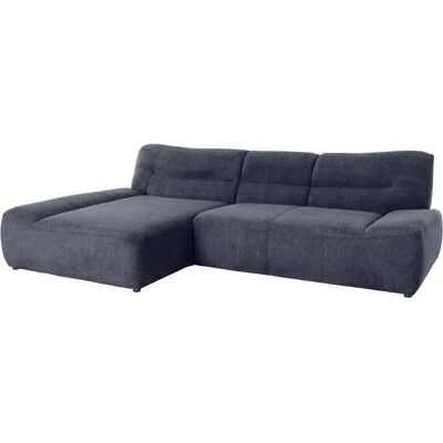 DOMO COLLECTION Cesena L-Form Sofa - Chenille-Optik, Recamiere links DOMO COLLECTION Cesena L-Form Sofa - Chenille-Optik, Recamiere links
