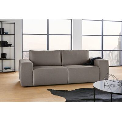 WOLFGANG JOOP LooksII Sofa - Weiches Stoff, Braun - Sofa WOLFGANG JOOP LooksII Sofa - Weiches Stoff, Braun - Sofa