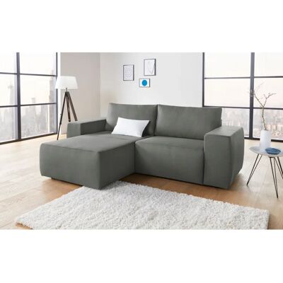 WOLFGANG JOOP LooksII L-Form Sofa - Fein Struktur, Recamiere links, 242x87x160cm WOLFGANG JOOP LooksII L-Form Sofa - Fein Struktur, Recamiere links, 242x87x160cm