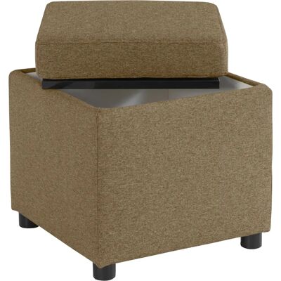 WOLFGANG JOOP LooksIII Hocker mit Stauraum - braun (messing) - 45cm x 47cm x 45cm WOLFGANG JOOP LooksIII Hocker mit Stauraum - braun (messing) - 45cm x 47cm x 45cm
