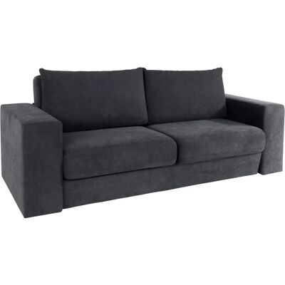WOLFGANG JOOP Looksv 3-Sitzer Sofa - Mikroflausch, Dunkelblau WOLFGANG JOOP Looksv 3-Sitzer Sofa - Mikroflausch, Dunkelblau
