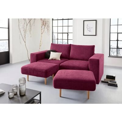 WOLFGANG JOOP Looksv Modularsofa - Microflausch Lila WOLFGANG JOOP Looksv Modularsofa - Microflausch Lila