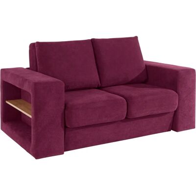 WOLFGANG JOOP 2-Sitzer Lila Sofa - Sofa WOLFGANG JOOP 2-Sitzer Lila Sofa - Sofa