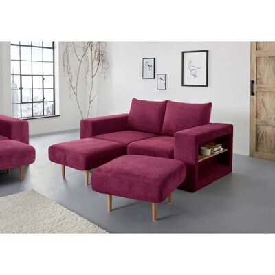 WOLFGANG JOOP LooksbyLila Microfleece 2,5-Sitzer - Sofa WOLFGANG JOOP LooksbyLila Microfleece 2,5-Sitzer - Sofa