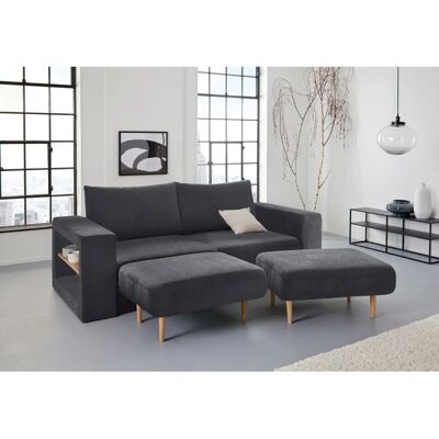 WOLFGANG JOOP Looksvb 3,5-Sitzer Microflausch Sofa WOLFGANG JOOP Looksvb 3,5-Sitzer Microflausch Sofa