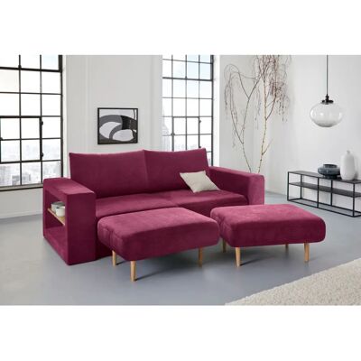 Wolfgang Joop Lila Microflausch 7-Sitzer - Sofa Wolfgang Joop Lila Microflausch 7-Sitzer - Sofa