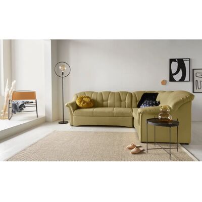 Domo Collection Papenburg Grünes Ecksofa - Sofa Domo Collection Papenburg Grünes Ecksofa - Sofa
