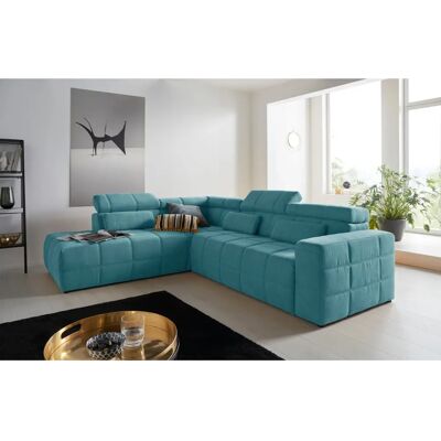 DOMO collection Brandon L-Form Microfaser-Sofa - Ecksofa DOMO collection Brandon L-Form Microfaser-Sofa - Ecksofa