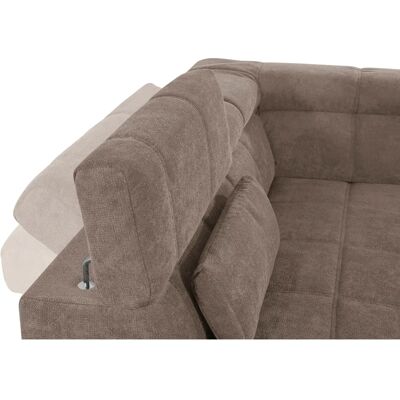 Domo Collection Brandon Couch - Verstellbarer Kopf & Sitz - Moderner Stil Domo Collection Brandon Couch - Verstellbarer Kopf & Sitz - Moderner Stil