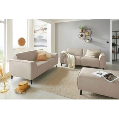 Domo Collection Amora Beiges Sofa - 2,5-Sitzer Domo Collection Amora Beiges Sofa - 2,5-Sitzer
