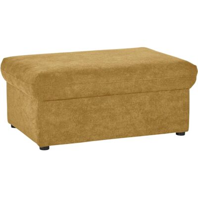 DOMO COLLECTION Topper Chenille-Optik Wellenunterfederung - Hocker DOMO COLLECTION Topper Chenille-Optik Wellenunterfederung - Hocker