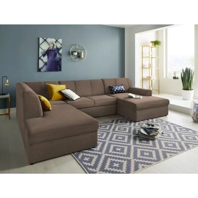 DOMO COLLECTION Topper U-Form Sofa - U-förmig Wohnzimmer DOMO COLLECTION Topper U-Form Sofa - U-förmig Wohnzimmer
