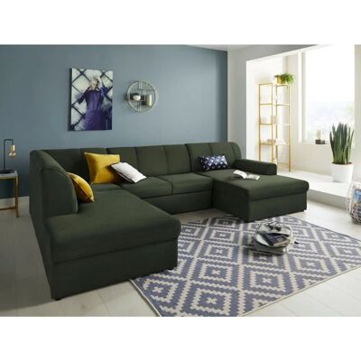 Wohnlandschaft DOMO COLLECTION U-Form mit Bettfunktion - Möbel für Wohnzimmer Wohnlandschaft DOMO COLLECTION U-Form mit Bettfunktion - Möbel für Wohnzimmer