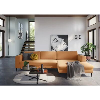 DOMO COLLECTION Modica L-Form Sofa - Modernes Design DOMO COLLECTION Modica L-Form Sofa - Modernes Design