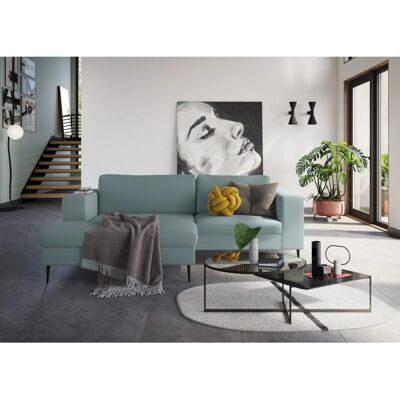 Domo Collection Modica - Grünes Mint-L-Ecksofa Domo Collection Modica - Grünes Mint-L-Ecksofa