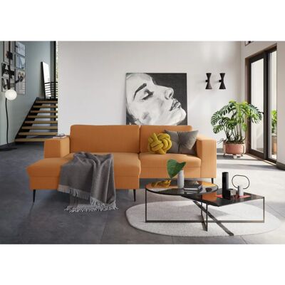 Domo collection Modica L-Form Sofa - Modern Orange Domo collection Modica L-Form Sofa - Modern Orange