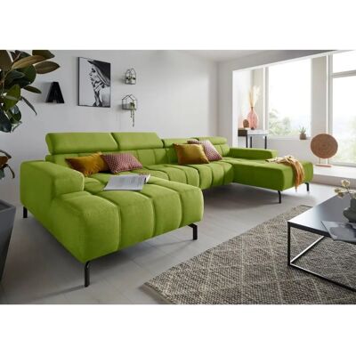 DOMO COLLECTION Cunelli U-Form-Sofa - Wohnzimmer DOMO COLLECTION Cunelli U-Form-Sofa - Wohnzimmer
