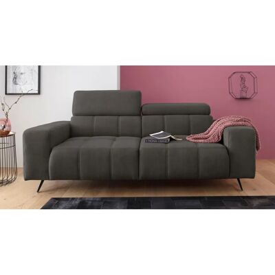 DOMO collection Trento Sofa - Espresso, Mikrofaser, 2-Sitzer DOMO collection Trento Sofa - Espresso, Mikrofaser, 2-Sitzer