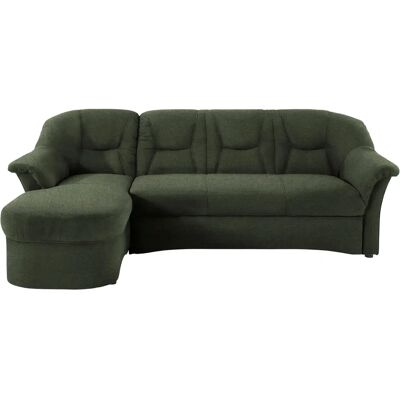 Domo Collection Sarafina L-Form Grünes Sofa - Sofa Domo Collection Sarafina L-Form Grünes Sofa - Sofa