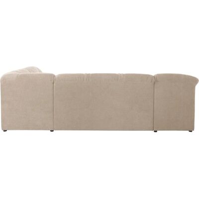 Domo Collection Sarafina U-Form Beige Mikrofaser Couch - Wohnzimmermöbel Domo Collection Sarafina U-Form Beige Mikrofaser Couch - Wohnzimmermöbel