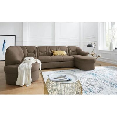 DOMO COLLECTION Sarafina - Moderne Wohnlandschaft, Braun, U-Form, 295cm DOMO COLLECTION Sarafina - Moderne Wohnlandschaft, Braun, U-Form, 295cm
