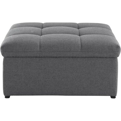 Domo collection Lagoa Hocker grau - Hocker - Struktur grob Domo collection Lagoa Hocker grau - Hocker - Struktur grob