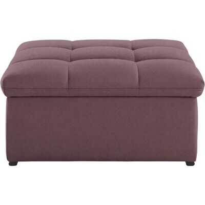Domo Collection Lagoa Hocker - Webstoff, Lila, Chromfüße - Sitzhocker Domo Collection Lagoa Hocker - Webstoff, Lila, Chromfüße - Sitzhocker