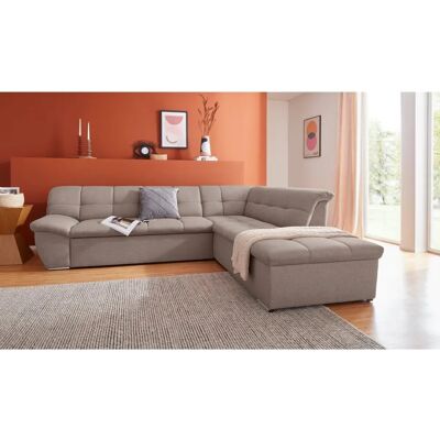 Domo collection Lagoa L-Form Sofa - Ecksofa mit Bettfunktion Domo collection Lagoa L-Form Sofa - Ecksofa mit Bettfunktion