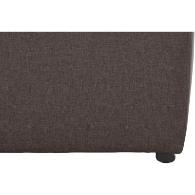 Domo collection Lagoa L-Form Sofa - Grau (Stein) 4-Sitzer Domo collection Lagoa L-Form Sofa - Grau (Stein) 4-Sitzer