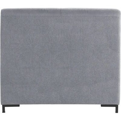 Domo Collection Ledas - Chenille-Optik, Grau - Sessel Domo Collection Ledas - Chenille-Optik, Grau - Sessel