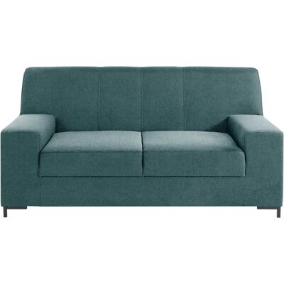 Domo collection Ledas Blau Chenille 2-Sitzer Sofa - Sofas Domo collection Ledas Blau Chenille 2-Sitzer Sofa - Sofas