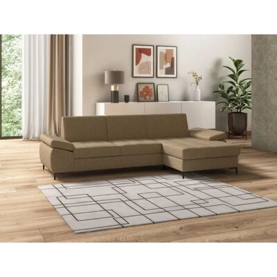 Domo Collection Capelo L-Form Sofa - Modern Beige Bezug Domo Collection Capelo L-Form Sofa - Modern Beige Bezug
