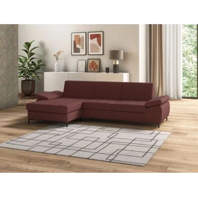 DOMO COLLECTION Capelo L-Form Sofa - L-förmiger Chenille-Sofa DOMO COLLECTION Capelo L-Form Sofa - L-förmiger Chenille-Sofa
