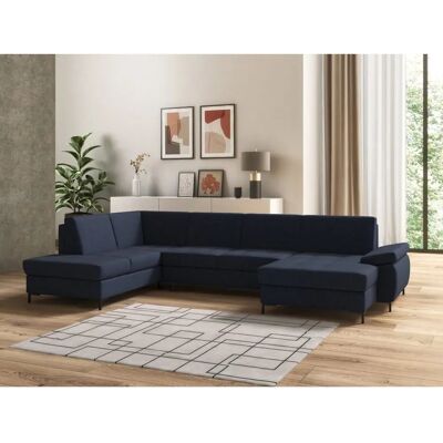 Domo Collection Capelo U-Form Sofa - Recamiere, Bett, Polyester Domo Collection Capelo U-Form Sofa - Recamiere, Bett, Polyester