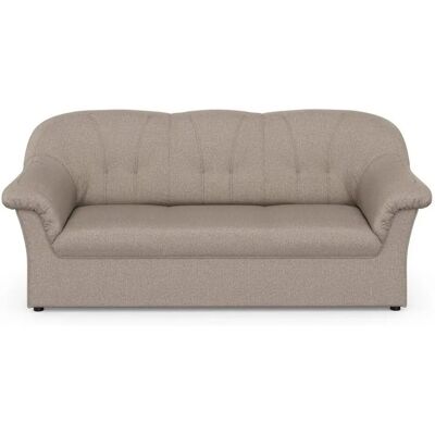 Domo collection Pegnitz Sofa - Wellenunterfederung - 185cm x 82cm - Beige Domo collection Pegnitz Sofa - Wellenunterfederung - 185cm x 82cm - Beige