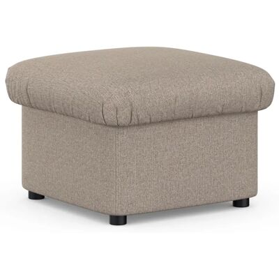 Domo Collection Pegnitz Beiger Hocker - Ottomane Domo Collection Pegnitz Beiger Hocker - Ottomane