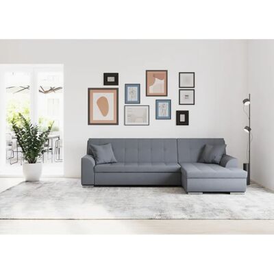 Domo collection Treviso L-Form Microfaser Ecksofa Domo collection Treviso L-Form Microfaser Ecksofa