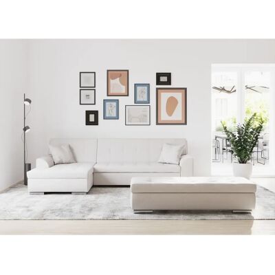 Domo Collection Treviso Beige L-Form Sofa - Sofa Domo Collection Treviso Beige L-Form Sofa - Sofa