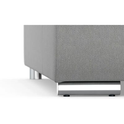 Domo Collection Treviso Sofa - Modern, Grau, 7 Sitze Domo Collection Treviso Sofa - Modern, Grau, 7 Sitze