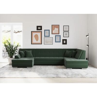 Domo Collection Treviso Grüne Wohnlandschaft - Wohnzimmermöbel Domo Collection Treviso Grüne Wohnlandschaft - Wohnzimmermöbel