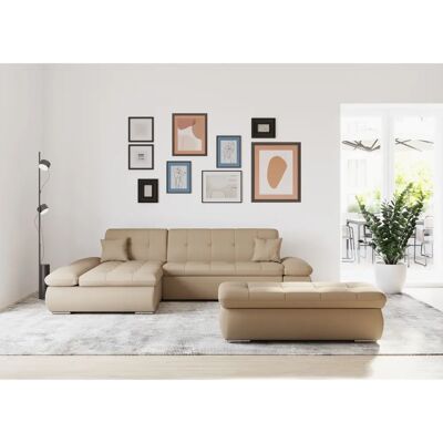 Domo Collection Moric Sofa - Modern Trend Material - Stabiles Holzgestell Domo Collection Moric Sofa - Modern Trend Material - Stabiles Holzgestell