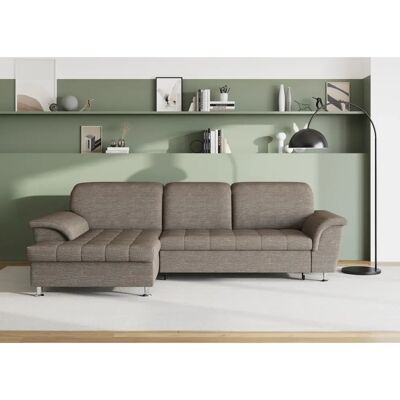 Domo Collection Franzi L-Form Sofa - Umwandelbar, Beige Domo Collection Franzi L-Form Sofa - Umwandelbar, Beige