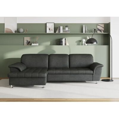 Domo Collection Franzi L-Form Microfaser Sofa - Sofa Domo Collection Franzi L-Form Microfaser Sofa - Sofa