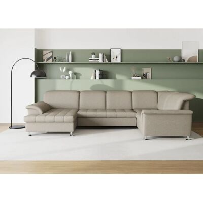 Domo Collection Franzi Modulsofa mit Bettfunktion & Kopfteil - Sofa Domo Collection Franzi Modulsofa mit Bettfunktion & Kopfteil - Sofa