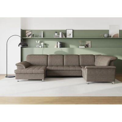 Domo Collection Franzi Modularsofa - Verstellbares Kopfteil & Stauraum Domo Collection Franzi Modularsofa - Verstellbares Kopfteil & Stauraum