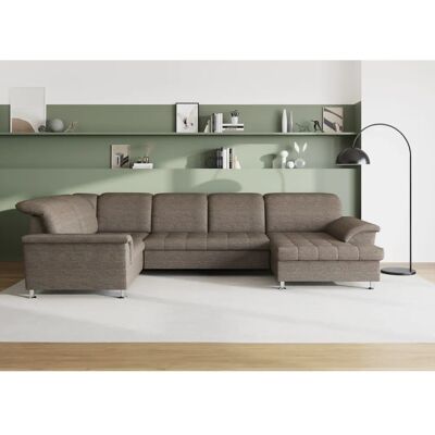 Domo Collection Franzi Modulares Sofa - Beige-Braun - Wohnzimmer Domo Collection Franzi Modulares Sofa - Beige-Braun - Wohnzimmer