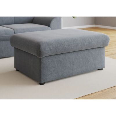 DOMO COLLECTION Topper Chenille Polsterhocker - Hocker DOMO COLLECTION Topper Chenille Polsterhocker - Hocker