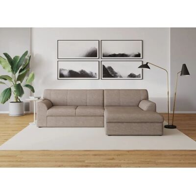 Domo Collection Topper L-Form Sofa mit Bettfunktion - Modernes Design Domo Collection Topper L-Form Sofa mit Bettfunktion - Modernes Design
